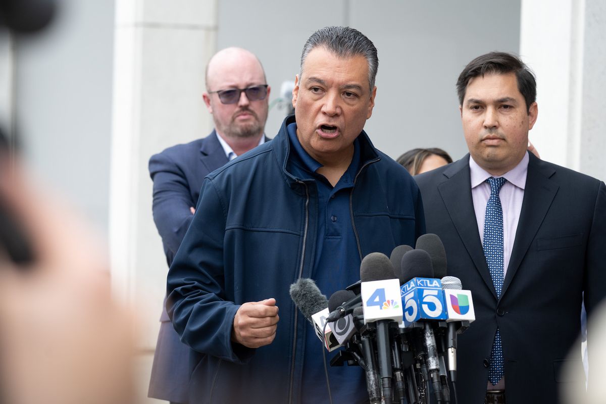 Sen. Alex Padilla. (Photo by David Crane/Getty Images)