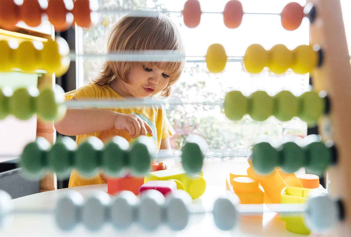 A child playing at school (Getty Images / Manu Vega)