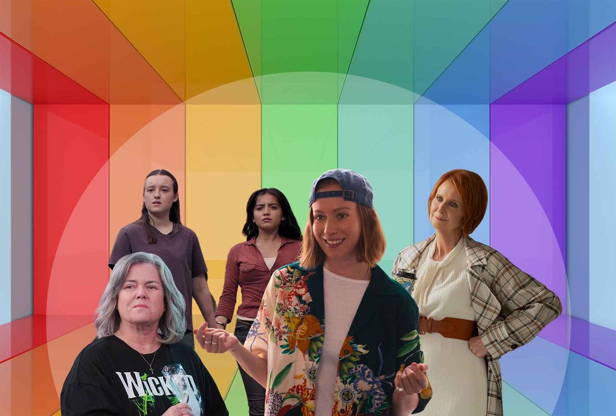 Various characters from HBO shows (Photo Illustration by Salon / Courtesy HBO)