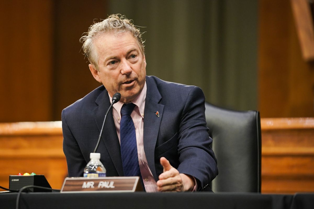 Senador Paul discutiendo el proyecto de ley de Trump