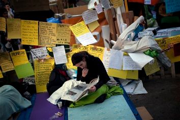 Spain Crisis Protest