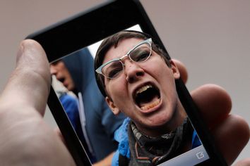 The augmented revolution combines social media and protest