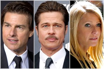 Tom Cruise, Brad Pitt, Gwyneth Paltrow