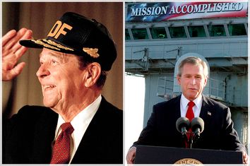 Ronald Reagan, George W. Bush