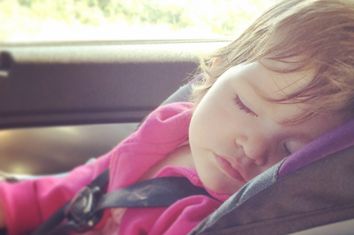Child Asleep in Car