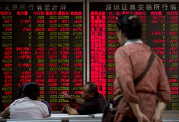 China Stock Market Slide