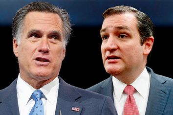 Mitt Romney, Ted Cruz