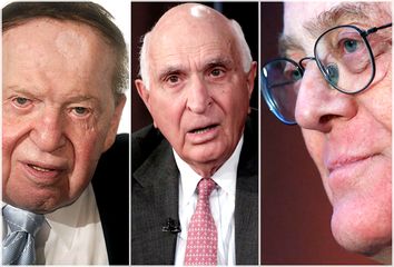 Sheldon Adelson, Ken Langone, David Koch