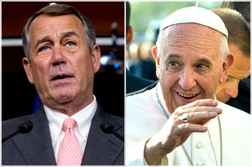 John Boehner, Pope Francis