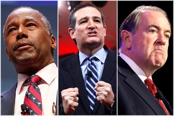 Ben Carson, Ted Cruz, Mike Huckabee