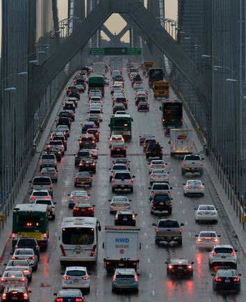 San Francisco-Oakland Bay Bridge Traffic