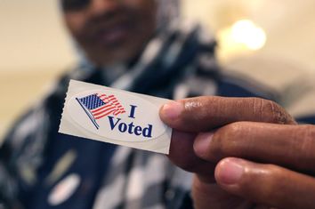 I Voted Sticker