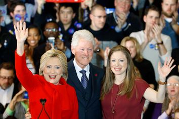 Hillary Clinton, Chelsea Clinton, Bill Clinton