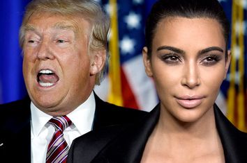 Donald Trump, Kim Kardashian