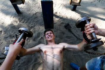 Ukraine Outdoor Gym