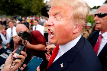 Donald Trump And Ted Cruz Join Capitol Hill Rally Against Iran Deal