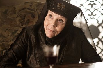 Diana Rigg as Olenna Tyrell in 
