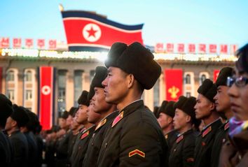 North Korean Troops