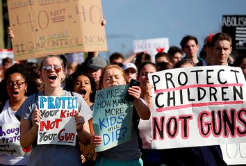 Students march for Gun Reform