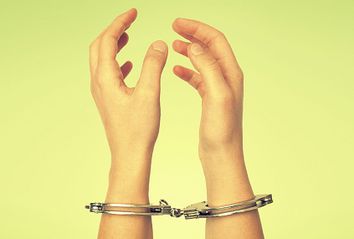 Woman in Handcuffs