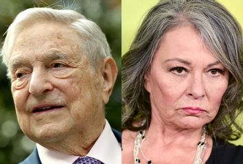 George Soros; Roseanne Barr