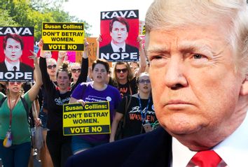 Donald Trump; Brett Kavanaugh Protest