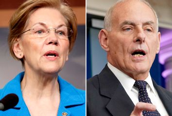 Elizabeth Warren; John F. Kelly
