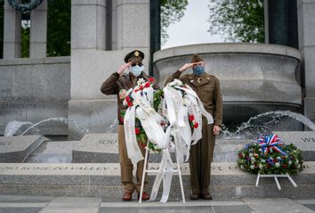 V-E Day; veterans; World War II