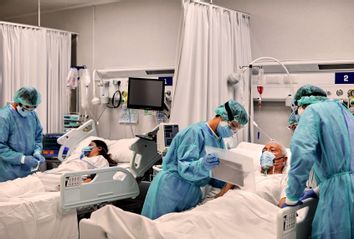 COVID-19; Hospital ward