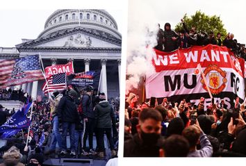 US Capitol Riot; Manchester United Riot