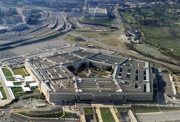 The Pentagon building in Washington, D.C.