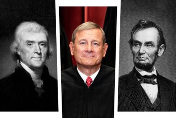 Thomas Jefferson; John Roberts; Abraham Lincoln