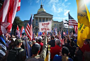 Stop The Steal Rally; Atlanta, Georgia