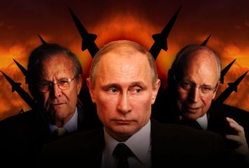 Donald Rumsfeld; Vladimir Putin; Dick Cheney