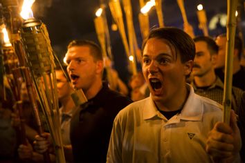 Neo Nazis, Alt-Right, and White Supremacists March On Charlottesville
