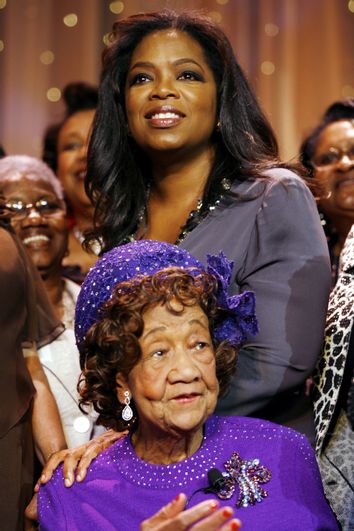 Oprah Winfrey,  Dorothy Height