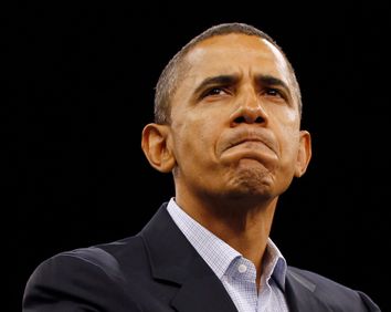 U.S. President Barack Obama attends a DNC Moving America Forward Rally at Cleveland State University in Ohio