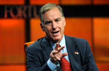 Governor Howard Dean, physician and former chairman of Democratic National Committee, speaks at Fortune Tech Brainstorm 2009 in Pasadena