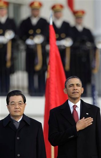 Barack Obama, Hu Jintao