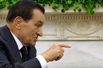 Barack Obama, Hosni Mubarak
