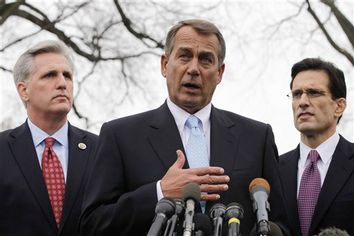 John Boehner, Eric Cantor, Kevin McCarthy