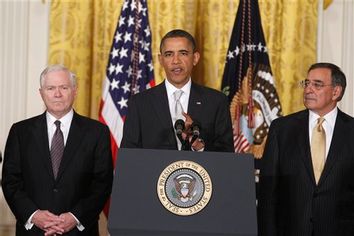 Barack Obama, Robert Gates, Leon Panetta