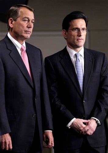John Boehner, Eric Cantor