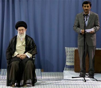 Ali Khamenei, Mahmoud Ahmadinejad