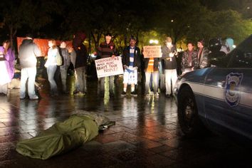 Occupy Seattle protesters