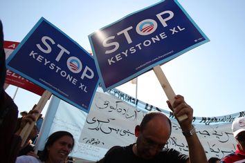 Keystone pipeline politics