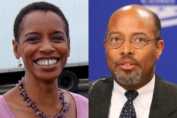 Donna Edwards and Glenn Ivey