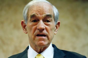 Republican presidential candidate U.S Representative Ron Paul