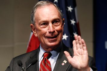 New York City Mayor Michael Bloomberg