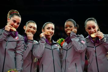 APTOPIX London Olympics Artistic Gymnastics Women